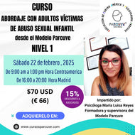 CURSO ABORDAJE CON ADULTOS VÍCTIMAS DE ABUSO SEXUAL INFANTIL NIVEL 1